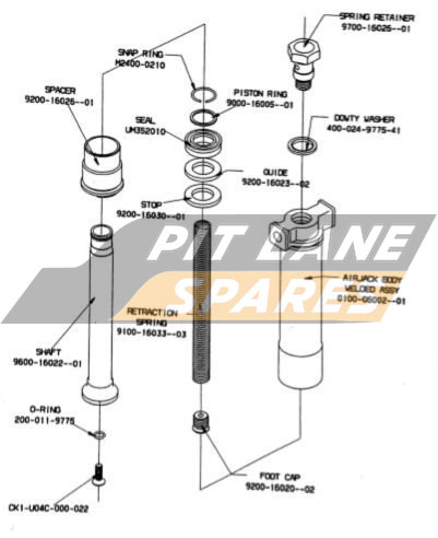 FRONT AIR JACK Diagram